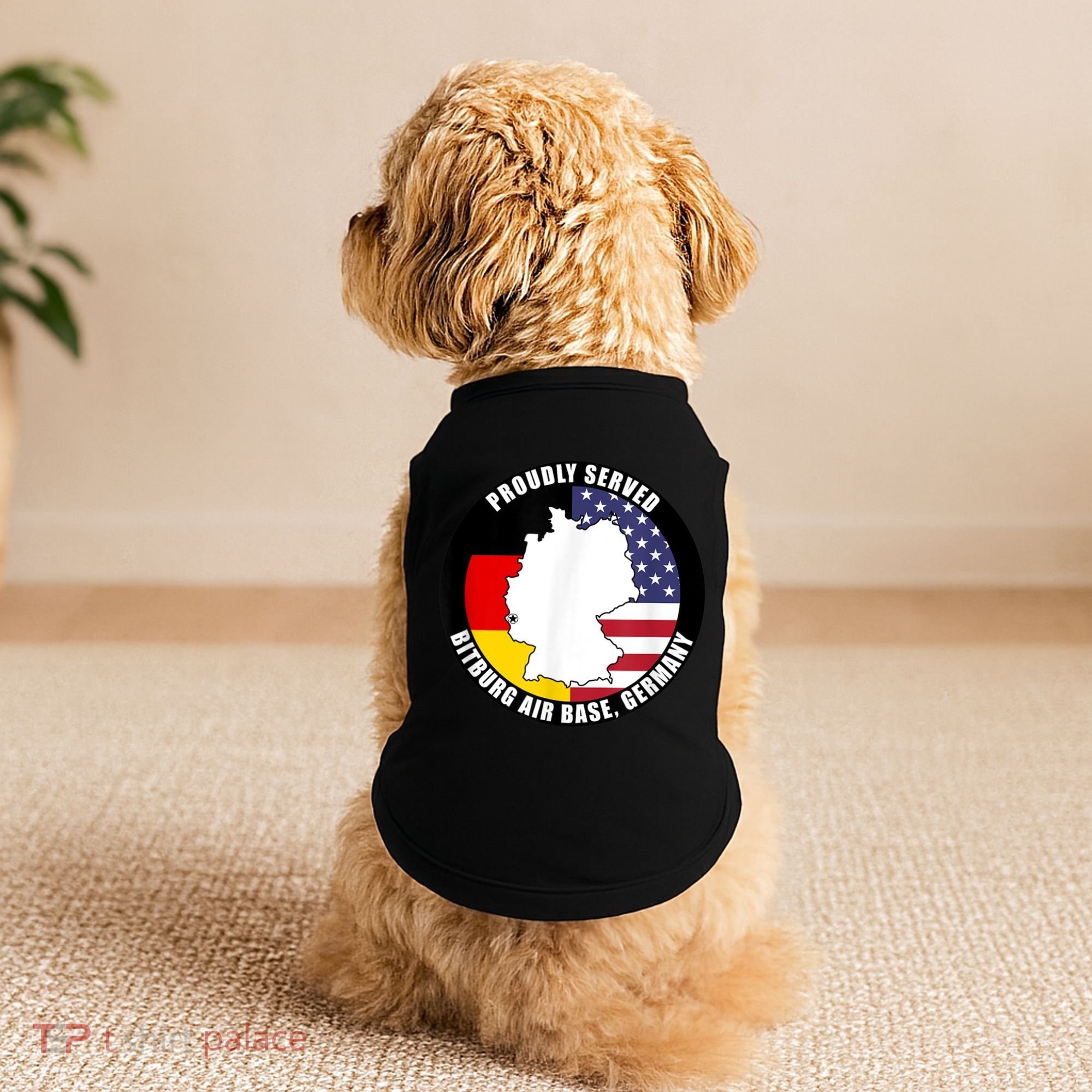 Proudly Served Bitburg Air Base Germany Military Veteran Doggie Tank