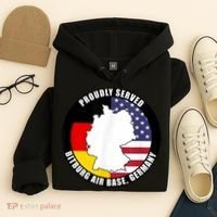 Proudly Served Bitburg Air Base Germany Military Veteran Hoodie thumb 4