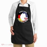 Proudly Served Bitburg Air Base Germany Military Veteran Apron thumb 2
