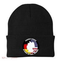Proudly Served Bitburg Air Base Germany Military Veteran Beanie thumb 0