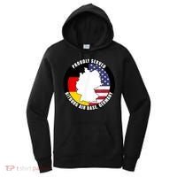 Proudly Served Bitburg Air Base Germany Military Veteran Women's Hoodie thumb 0