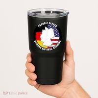 Proudly Served Bitburg Air Base Germany Military Veteran Tumbler thumb 2