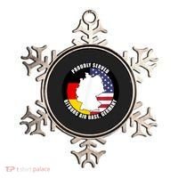 Proudly Served Bitburg Air Base Germany Military Veteran Ornament thumb 0