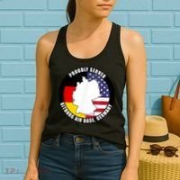 Proudly Served Bitburg Air Base Germany Military Veteran Women's Tank Top thumb 2