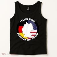 Proudly Served Bitburg Air Base Germany Military Veteran Tank Top thumb 2