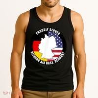 Proudly Served Bitburg Air Base Germany Military Veteran Tank Top thumb 3