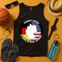 Proudly Served Bitburg Air Base Germany Military Veteran Tank Top thumb 4