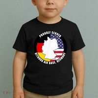 Proudly Served Bitburg Air Base Germany Military Veteran Toddler T-Shirt thumb 2
