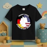 Proudly Served Bitburg Air Base Germany Military Veteran Toddler T-Shirt thumb 3