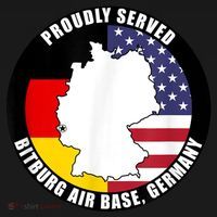 Proudly Served Bitburg Air Base Germany Military Veteran Visor thumb 3
