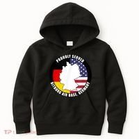 Proudly Served Bitburg Air Base Germany Military Veteran Kids Hoodie thumb 0