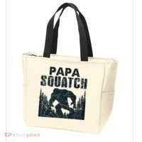 Papa Squatch Bigfoot Dad Fathers Day Tote Bag thumb 3