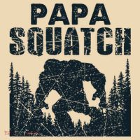 Papa Squatch Bigfoot Dad Fathers Day Tote Bag thumb 4