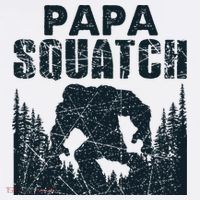 Papa Squatch Bigfoot Dad Fathers Day USA-Made Doggie Bandana thumb 2