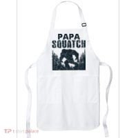 Papa Squatch Bigfoot Dad Fathers Day Apron thumb 0