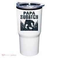 Papa Squatch Bigfoot Dad Fathers Day Tumbler thumb 0