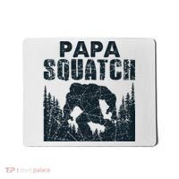 Papa Squatch Bigfoot Dad Fathers Day Mousepad thumb 0