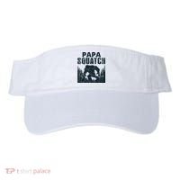 Papa Squatch Bigfoot Dad Fathers Day Visor thumb 0