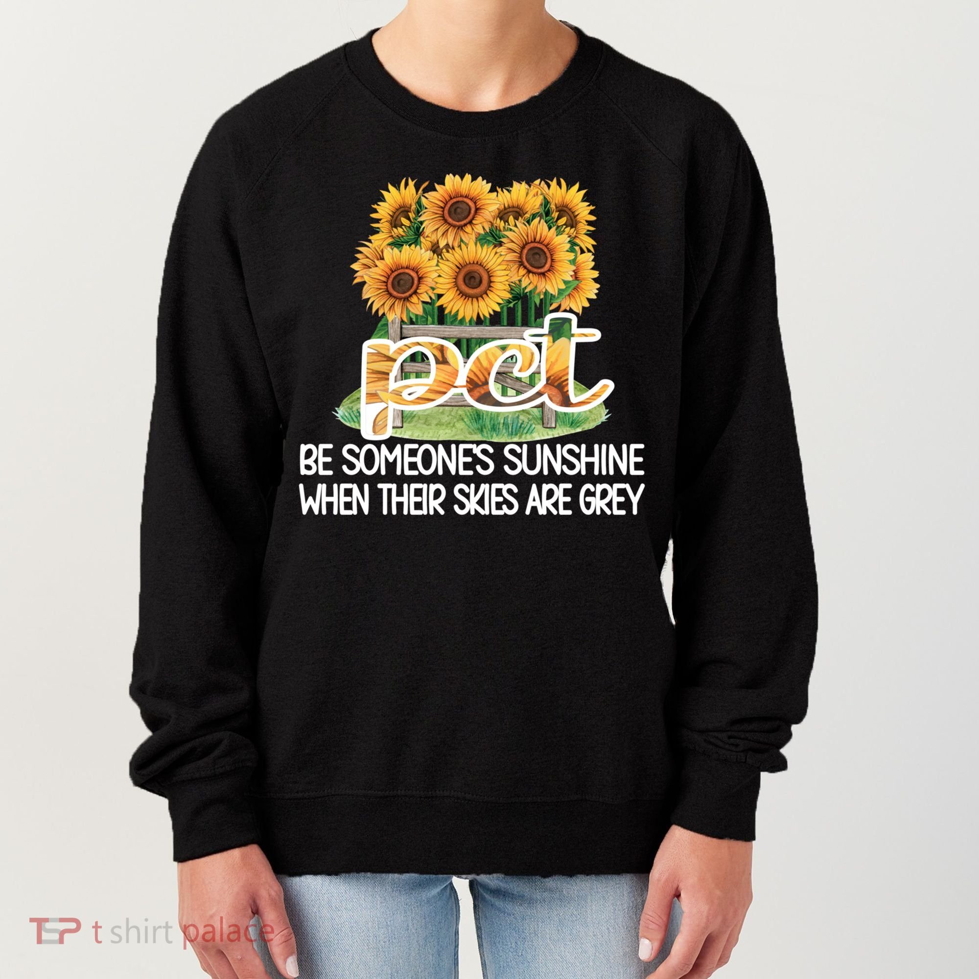 Pct Sunflower Best Patient Care Tech Cool Gift Women's Sweatshirt