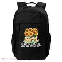 Pct Sunflower Best Patient Care Tech Cool Gift Backpack thumb 0