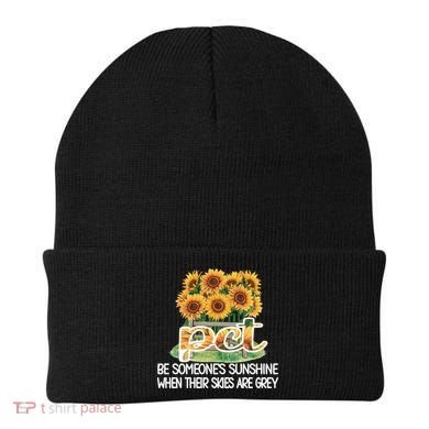 Pct Sunflower Best Patient Care Tech Cool Gift Beanie