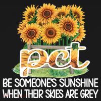 Pct Sunflower Best Patient Care Tech Cool Gift Pajama Set thumb 2