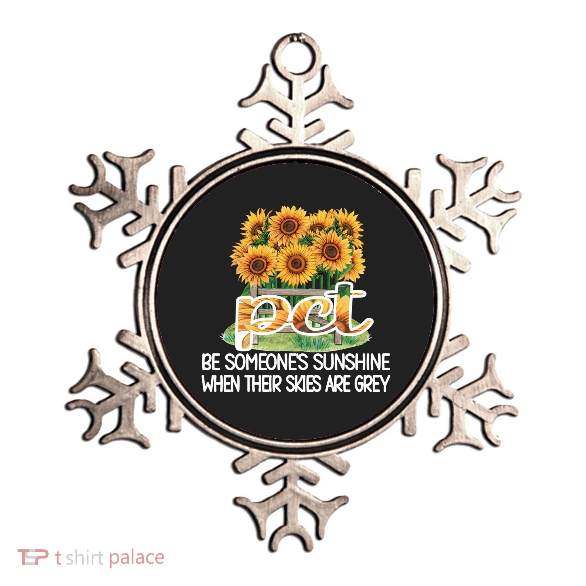Pct Sunflower Best Patient Care Tech Cool Gift Ornament