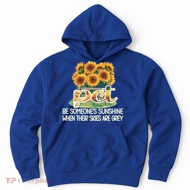 Pct Sunflower Best Patient Care Tech Cool Gift Hoodie