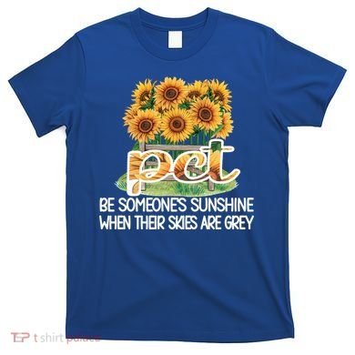 Pct Sunflower Best Patient Care Tech Cool Gift T-Shirt