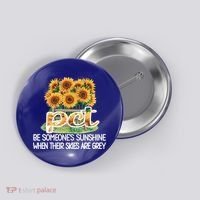 Pct Sunflower Best Patient Care Tech Cool Gift Button thumb 0