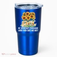 Pct Sunflower Best Patient Care Tech Cool Gift Tumbler thumb 0