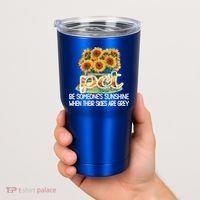 Pct Sunflower Best Patient Care Tech Cool Gift Tumbler thumb 2