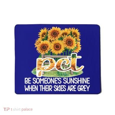 Pct Sunflower Best Patient Care Tech Cool Gift Mousepad