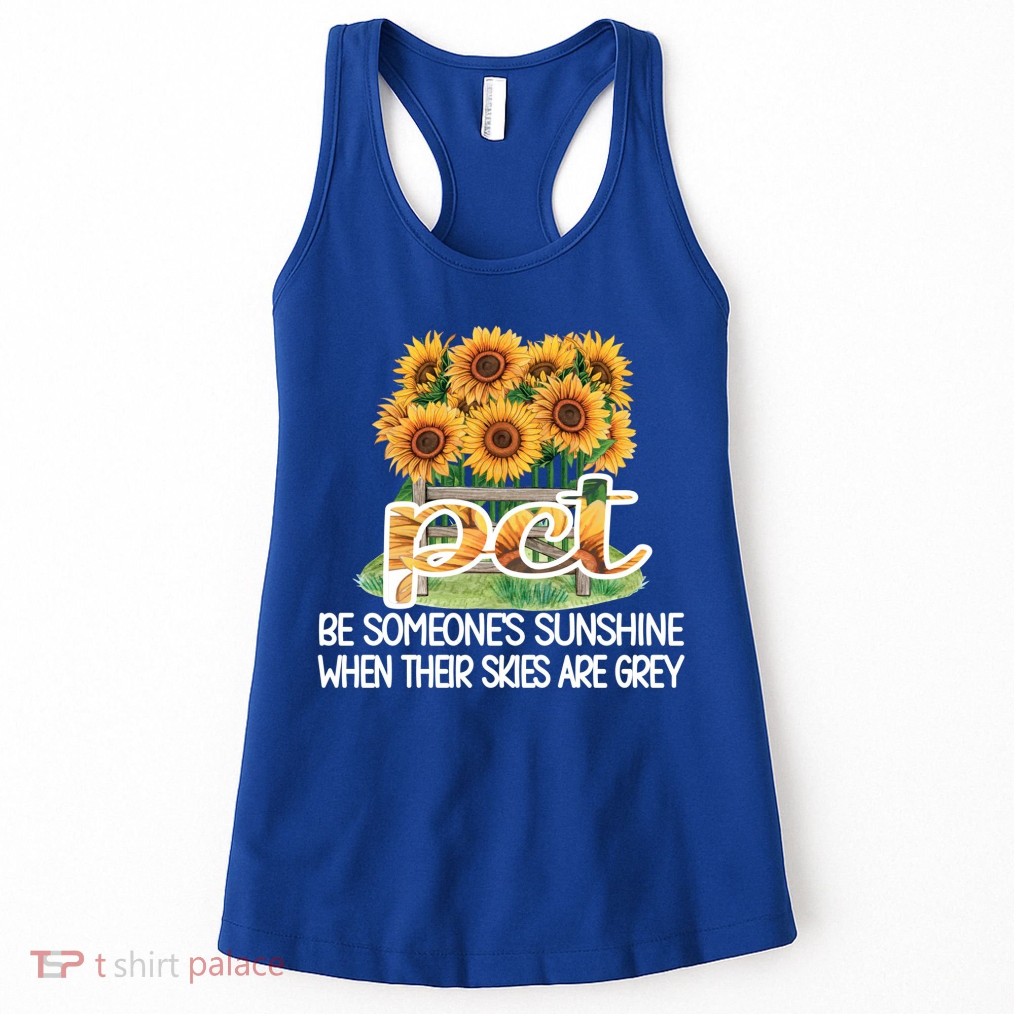Pct Sunflower Best Patient Care Tech Cool Gift Women's Tank Top