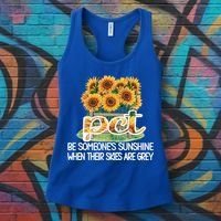 Pct Sunflower Best Patient Care Tech Cool Gift Women's Tank Top thumb 3