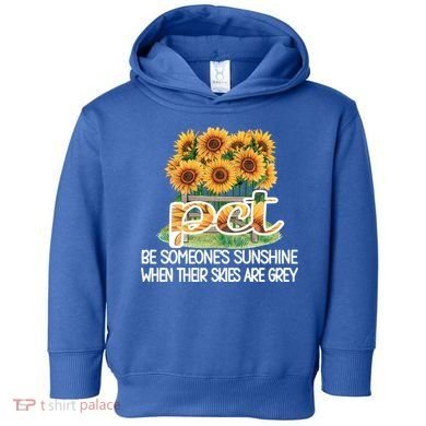 Pct Sunflower Best Patient Care Tech Cool Gift Toddler Hoodie
