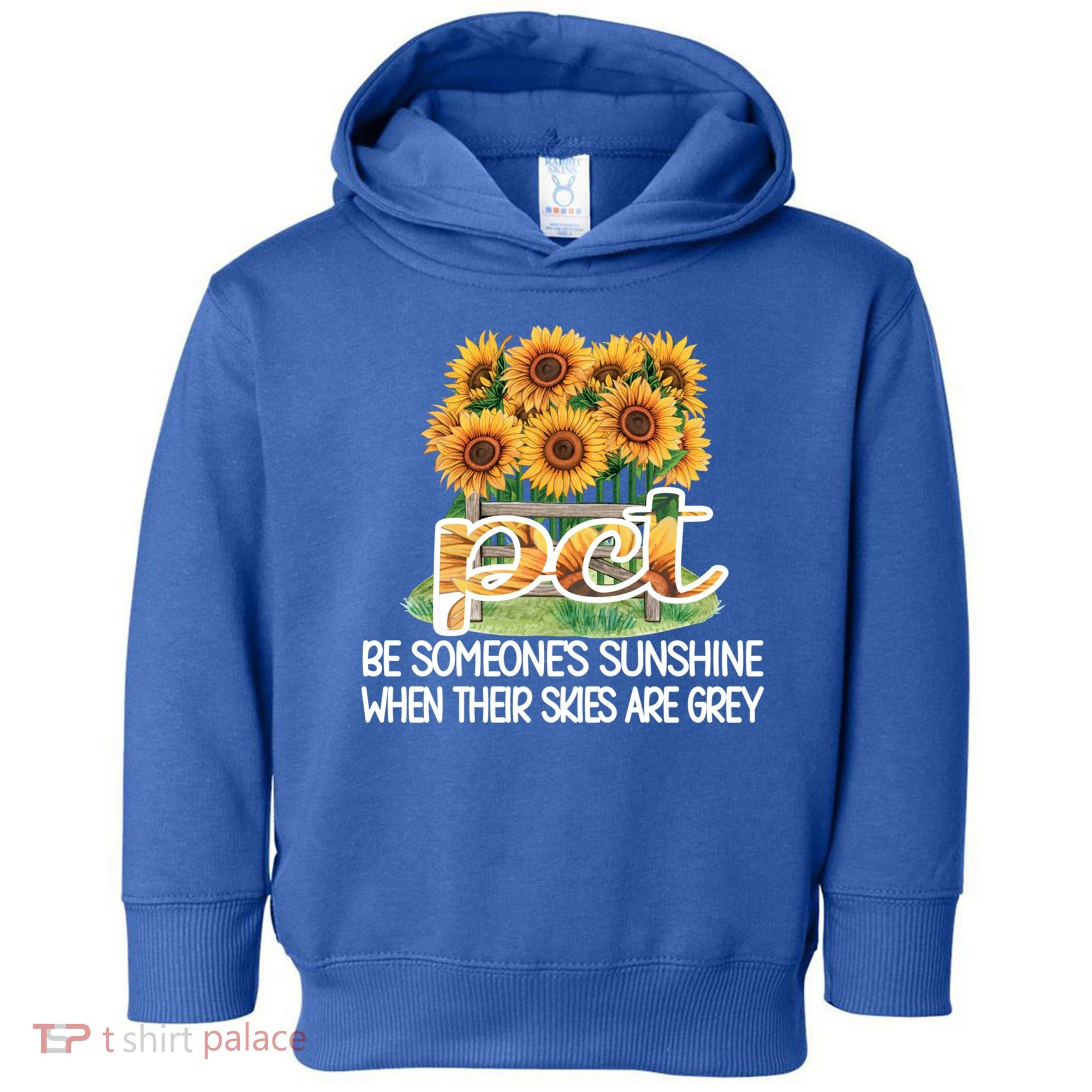 Pct Sunflower Best Patient Care Tech Cool Gift Toddler Hoodie