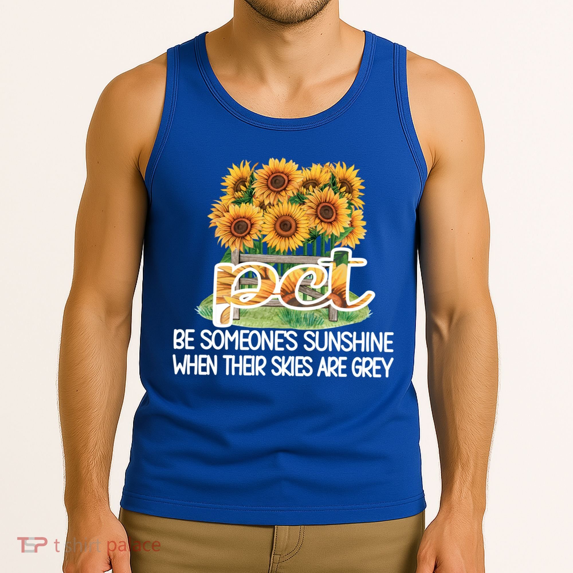 Pct Sunflower Best Patient Care Tech Cool Gift Tank Top