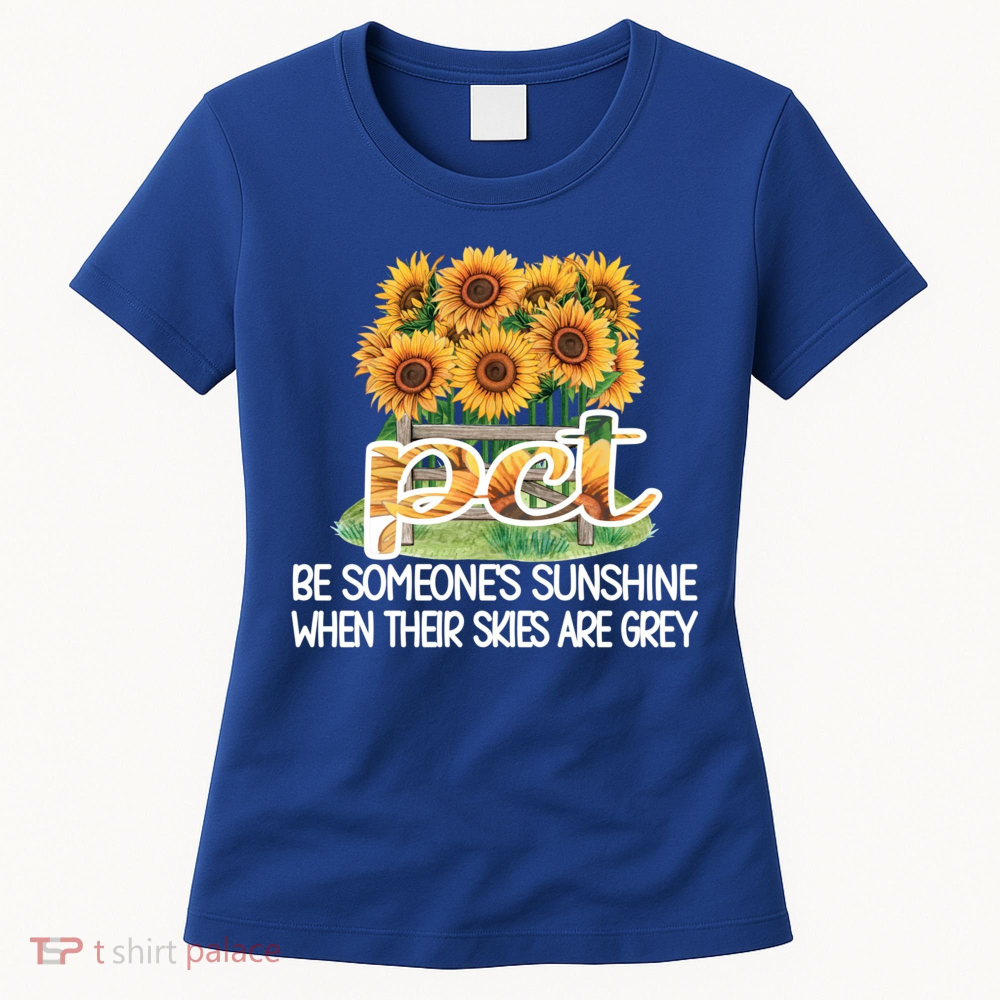 Pct Sunflower Best Patient Care Tech Cool Gift Women's T-Shirt