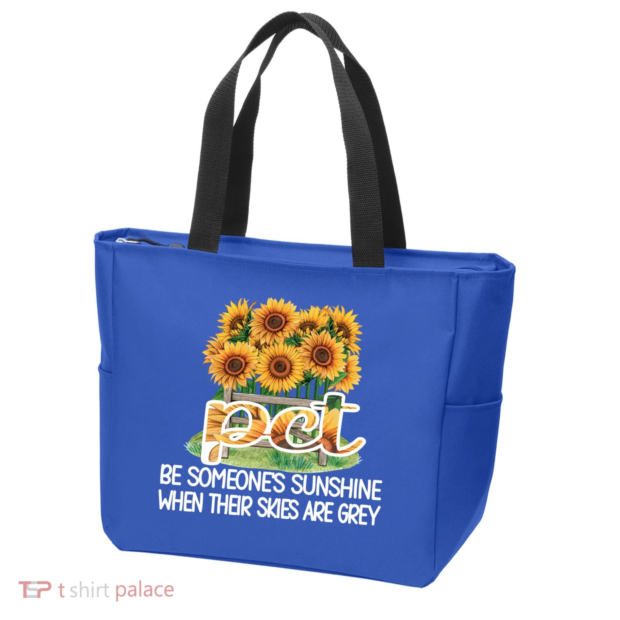 Pct Sunflower Best Patient Care Tech Cool Gift Tote Bag