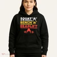 Powerlifting Squat Bench Deadlift Weightlifting Hoodie thumb 5