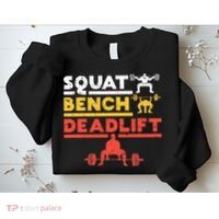 Powerlifting Squat Bench Deadlift Weightlifting Sweatshirt thumb 2