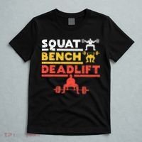 Powerlifting Squat Bench Deadlift Weightlifting T-Shirt thumb 5