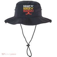 Powerlifting Squat Bench Deadlift Weightlifting Bucket Hat thumb 0