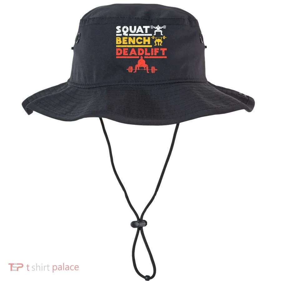 Powerlifting Squat Bench Deadlift Weightlifting Bucket Hat