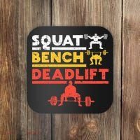 Powerlifting Squat Bench Deadlift Weightlifting Coaster thumb 0