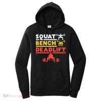 Powerlifting Squat Bench Deadlift Weightlifting Women's Hoodie thumb 0