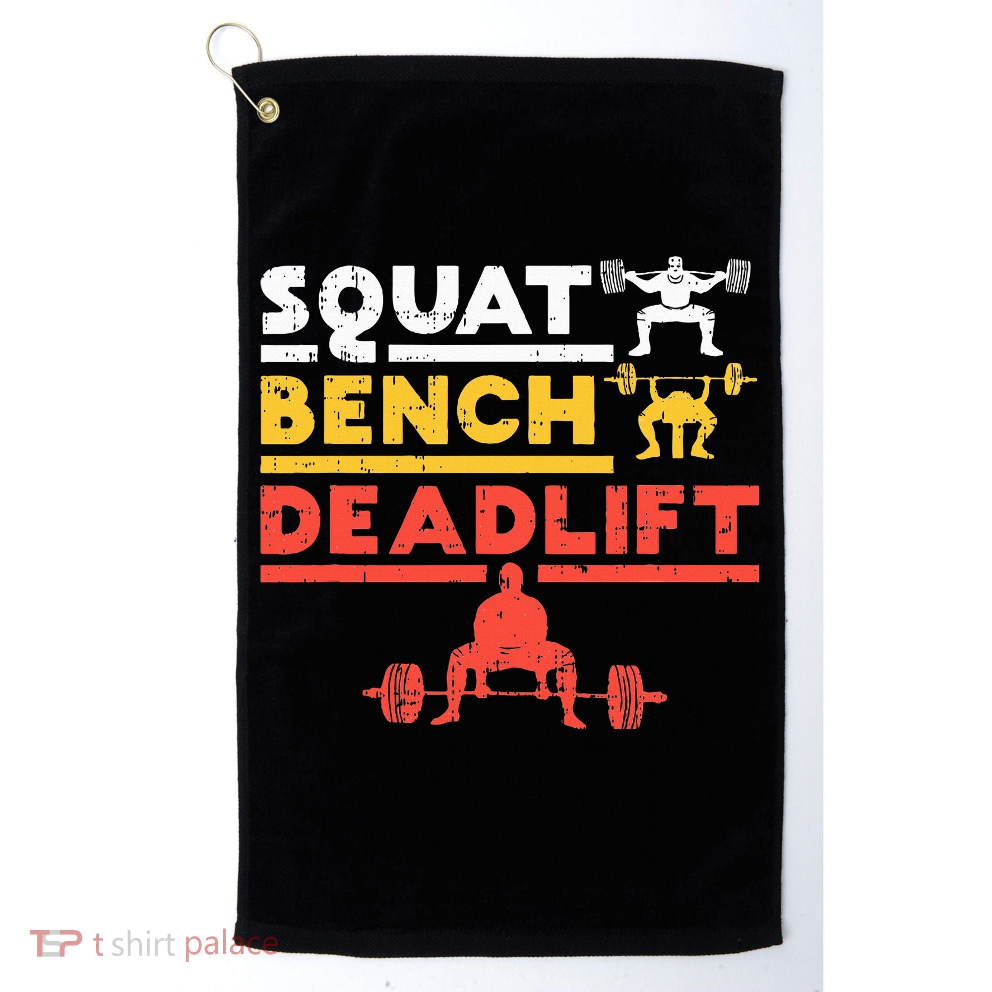 Powerlifting Squat Bench Deadlift Weightlifting Golf Towel