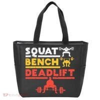 Powerlifting Squat Bench Deadlift Weightlifting Tote Bag thumb 0