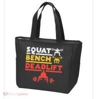 Powerlifting Squat Bench Deadlift Weightlifting Tote Bag thumb 3